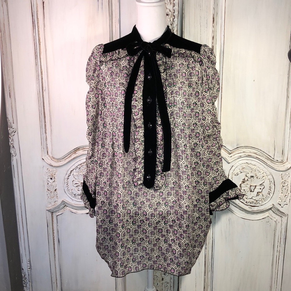 Anna Sui 100% Silk Dress/Tunic
